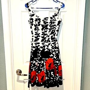 Nine West Floral Print Dress Size 2
